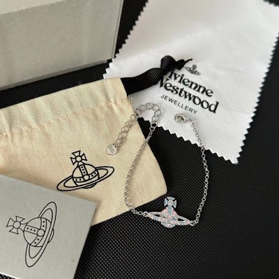 PB9890 Colorful Vivienne Westwood Pendant Bracelet